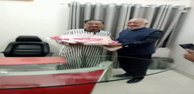 ভারপ্রাপ্ত রাষ্ট্রেপতিকে এমপি বাচ্চু মোল্লার অভিনন্দন